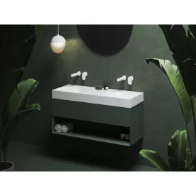   Ravak SD Lite 120 fürdőszobai szekrény mosdó alá Grey Green X000001870