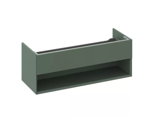Ravak SD Lite 120 fürdőszobai szekrény mosdó alá Grey Green X000001870