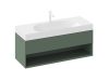 Ravak SD Lite 120 fürdőszobai szekrény mosdó alá Grey Green X000001870