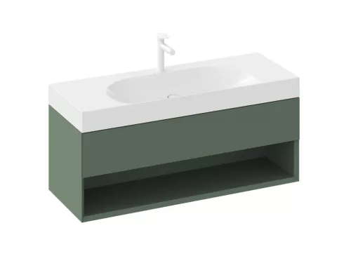 Ravak SD Lite 120 fürdőszobai szekrény mosdó alá Grey Green X000001870
