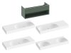 Ravak SD Lite 120 fürdőszobai szekrény mosdó alá Grey Green X000001870