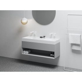   Ravak SD Lite 120 fürdőszobai szekrény mosdó alá Smoke Grey X000001871