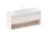 Ravak SD Lite 120 fürdőszobai szekrény mosdó alá Alabaster Pink X000001872