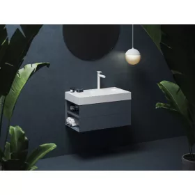   Ravak SD Lite 80 B fürdőszobai szekrény mosdó alá Deepsea Blue X000001875