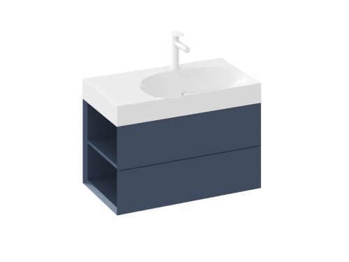 Ravak SD Lite 80 B fürdőszobai szekrény mosdó alá Deepsea Blue X000001875