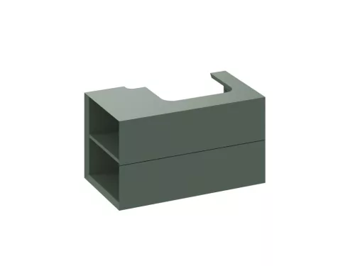 Ravak SD Lite 80 B fürdőszobai szekrény mosdó alá Grey Green X000001876