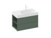 Ravak SD Lite 80 B fürdőszobai szekrény mosdó alá Grey Green X000001876