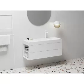   Ravak SD Lite 120 B fürdőszobai szekrény mosdó alá fehér X000001879
