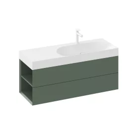   Ravak SD Lite 120 B fürdőszobai szekrény mosdó alá Grey Green X000001882