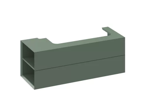 Ravak SD Lite 120 B fürdőszobai szekrény mosdó alá Grey Green X000001882