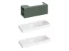 Ravak SD Lite 120 B fürdőszobai szekrény mosdó alá Grey Green X000001882