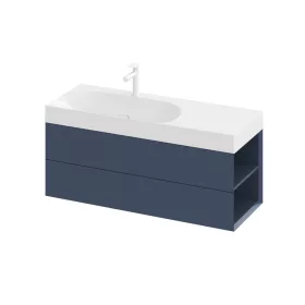   Ravak SD Lite 120 J fürdőszobai szekrény mosdó alá Deepsea Blue X000001893