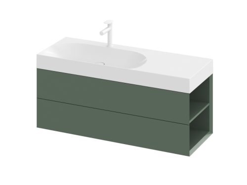 Ravak SD Lite 120 J fürdőszobai szekrény mosdó alá Grey Green X000001894