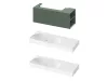 Ravak SD Lite 120 J fürdőszobai szekrény mosdó alá Grey Green X000001894