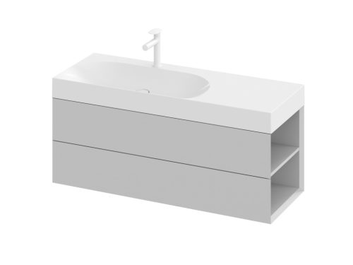 Ravak SD Lite 120 J fürdőszobai szekrény mosdó alá Smoke Grey X000001895