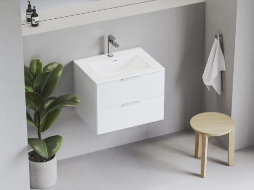 SD Arctic II 60 mosdó alatti szekrények fehér