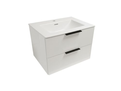 SD Arctic II 80 mosdó alatti szekrények fehér