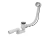 Ravak Kád le/túlfolyószett 570mm bovdenes, kerek és krómozott fedél X01305