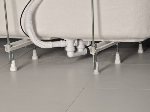 Ravak Kád le/túlfolyószett 800 bovdenes, kerek és krómozott fedél X01318