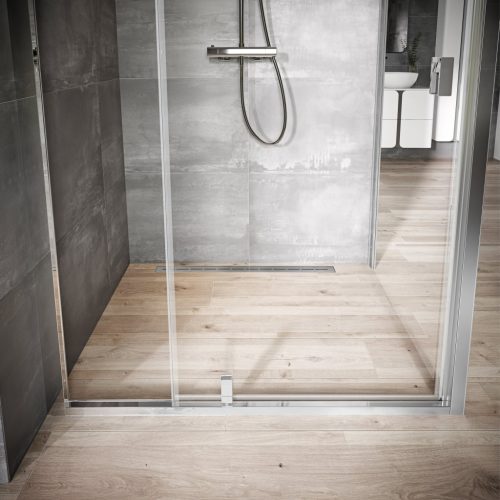 Ravak OZ Ravak Runway 850 zuhanyfolyóka rozsdamentes acél X01388