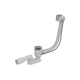   Ravak Kád le/túlfolyószett 800 bovdenes, szögletes és krómozott fedél X01506