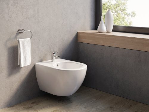 Ravak Uni Chrome bidé, fehér X01517