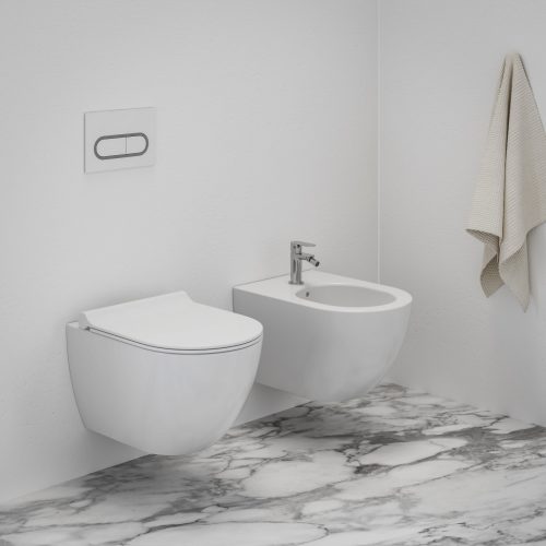 Ravak Uni Chrome bidé, fehér X01517