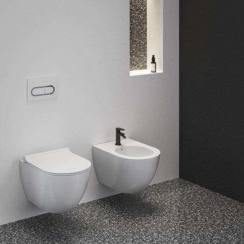 Ravak Uni Chrome bidé, fehér X01517