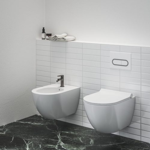 Ravak Uni Chrome bidé, fehér X01517