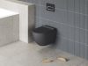 Ravak Uni Chrome WC RimOff fekete X01794
