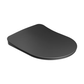 Ravak Uni Chrome Flat WC ülőke fekete X01795