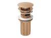 Ravak Mosdólefolyó ClickClack rendszerrel, Rose Gold Brushed X01841