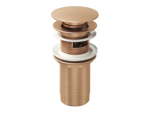 Ravak Mosdólefolyó ClickClack rendszerrel, Rose Gold Brushed X01841