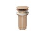 Ravak Mosdólefolyó ClickClack rendszerrel, Rose Gold Brushed X01841