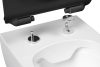 Ravak Vita WC slim ülőke, fekete X01862