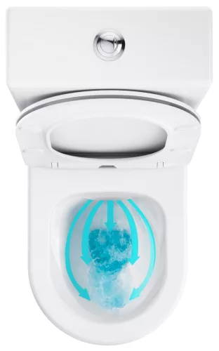 Ravak Elegant RimOff monoblokkos WC fehér X01872