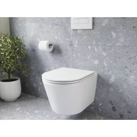 Flow RimOff fali WC szett, fehér