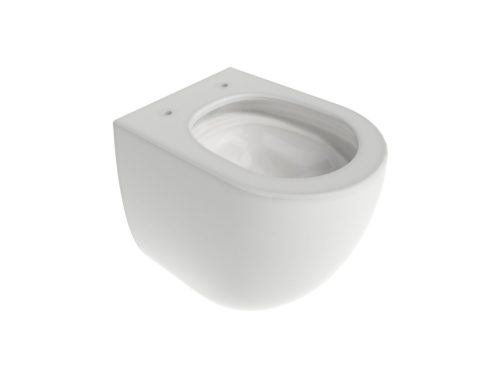 Chrome AquaSpin fali WC, ülökével, fehér