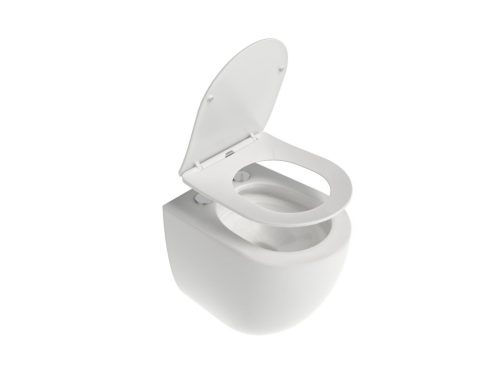 Chrome AquaSpin fali WC, ülökével, fehér