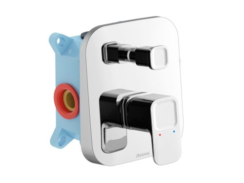 Ravak 10° falba süllyesztett csaptelep váltóval TD 065.00CR, króm, R-boxhoz X070070