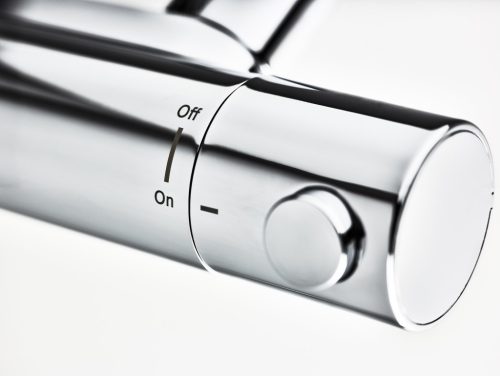 Ravak Puri termoszátos fali zuhanycsaptelep 150 mm PU 033.00CR, króm X070116