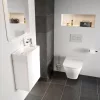 Ravak Flat álló mosdócsaptelep leeresztő nélkül FL 014.00CR , króm X070118