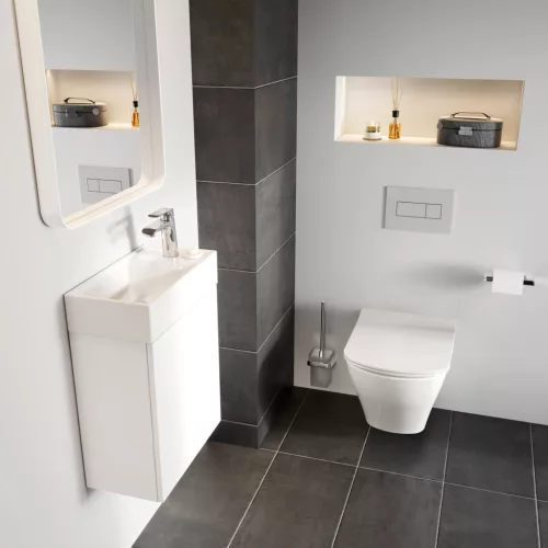 Ravak Flat álló mosdócsaptelep leeresztő nélkül FL 014.00CR , króm X070118