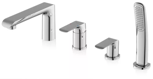 Ravak Flat kádperemr csaptelep szett FL 026.00CR, króm X070120