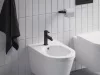 Ravak Puri bidécsaptelep leeresztővel PU 055.20BL, fekete X070189