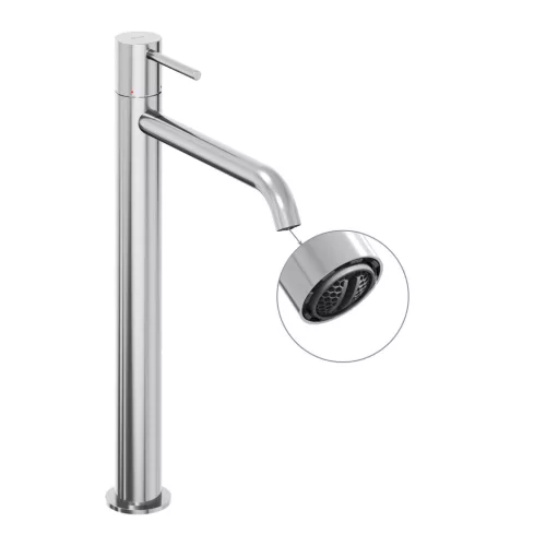 Ravak Espirit álló mosdócsaptelep 340 mm leeresztő nélkül ES 015.00CR, Chrome X070194
