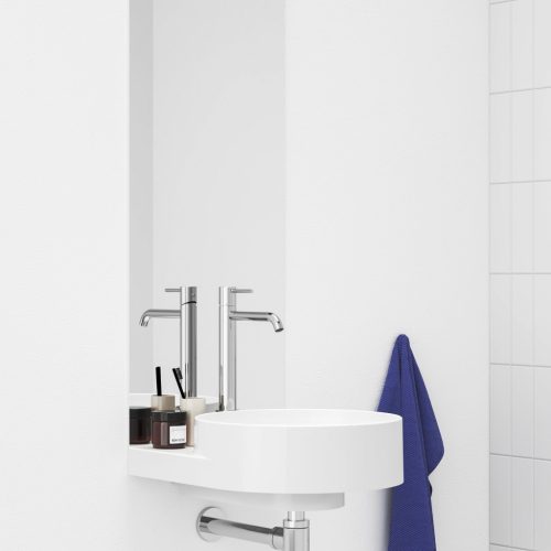 Ravak Espirit álló mosdócsaptelep 340 mm leeresztő nélkül ES 015.00CR, Chrome X070194