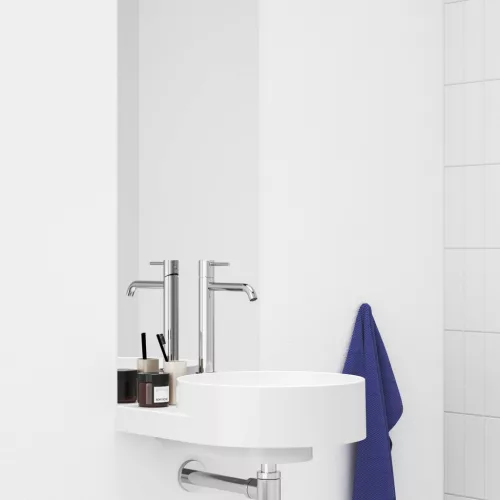 Ravak Espirit álló mosdócsaptelep 340 mm leeresztő nélkül ES 015.00CR, Chrome X070194