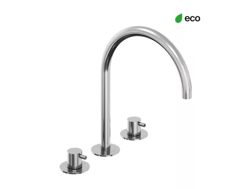 Ravak Espirit álló mosdócsaptelep, 3 furatos 270 mm leeresztő nélkül ES 018.00CR, Chrome X070195