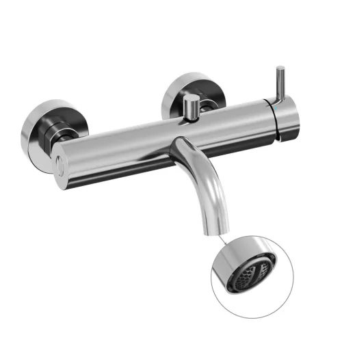 Ravak Espirit fali kádcsaptelep zuhanyszett nélkül ES 022.00CR, Chrome X070199
